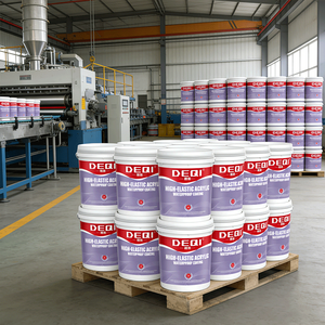 Revêtements liquides imperméabilisants DEQI faciles à appliquer au pinceau, peintures acryliques, revêtements imperméables pour toitures - Product Image 6