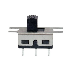 Interruptor de Palanca de Alta Corriente SS-12E07 de 2 Posiciones, Vertical de 3 Pines con Orejeta, Interruptor Deslizante de Alta Corriente 3A250V - Product Image 2
