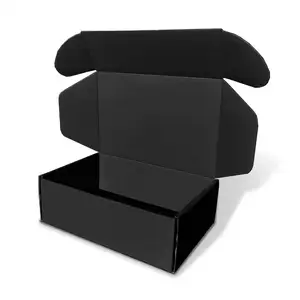 Kotak Hadiah Karton Kustom Mewah Kotak Pakaian untuk Kemasan Baju Dalam Baju Dalam Kotak Kardus Bergelombang