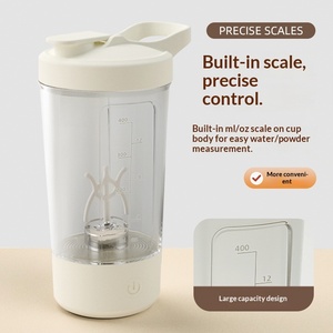 Blender électrique portable rechargeable à succès, récipient en acier inoxydable pour le mélange automatique du café et du lait, utilisation en voiture et en extérieur - Product Image 2