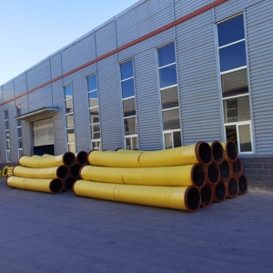 <span class=keywords><strong>Tuyau</strong></span> en caoutchouc de grand diamètre certifié ISO 7326, résistant aux intempéries, pour le transport de boues dans les mines et la construction - Product Image 1