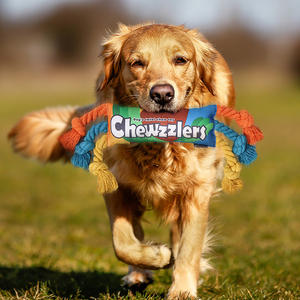 Juguete Masticable para Perros con Forma de <span class=keywords><strong>Caramelo</strong></span>, Diseño Retorcido de Arcoíris, Juguete para la Dentición para Perros Pequeños y Medianos - Product Image 1