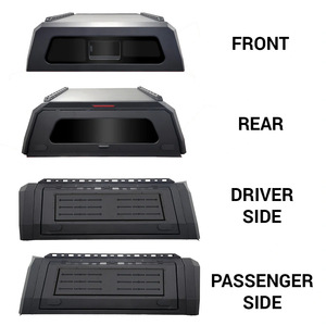 Cubierta Rígida de Aluminio para Camioneta Pickup de 5.5 pies, Tapa de Caja, Carcasa de Camper para Toyota GMC <span class=keywords><strong>Ford</strong></span> <span class=keywords><strong>F150</strong></span> Ranger BYD Shark 6 - Product Image 5