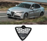 Grille de pare-chocs avant en nid d'abeille compatible Alfa Romeo GIULIETTA 2010-2020, grille de radiateur d'admission d'air sport OE156112051