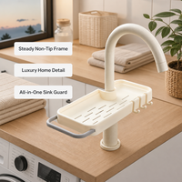 Organisateur de Robinet Multifonctionnel Inégalé pour Évier de Cuisine – Gain de Place et Accessoire Indispensable