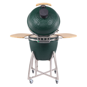 Lò nướng Kamado SEB KAMADO cỡ lớn màu xanh lá cây 23,5 inch, lò nướng than gốm, lò nướng BBQ cỡ lớn XL - Product Image 5