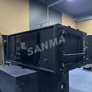 Haut-parleur de sonorisation actif à double 12 pouces, à deux voies, à aimant néodyme, grand format, pour utilisation sur scène extérieure et entraînement de fanfare - Product Image 6