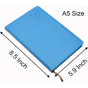 Carnet de notes A5 personnalisable 2025, planificateur non daté à spirale, couverture imprimée en papier, reliure cousue, type <span class=keywords><strong>agenda</strong></span> cadeau - Product Image 2