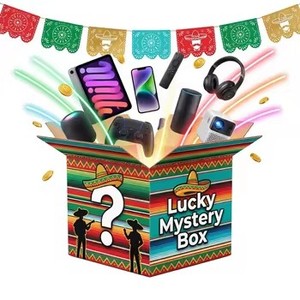 <span class=keywords><strong>Caja</strong></span> <span class=keywords><strong>Misteriosa</strong></span> Digital de 5 Piezas, <span class=keywords><strong>Caja</strong></span> Sorpresa <span class=keywords><strong>Misteriosa</strong></span> 3C con Artículos Electrónicos, Paquete Misterioso de Productos Sorpresa, Ahora Disponible - Product Image 1