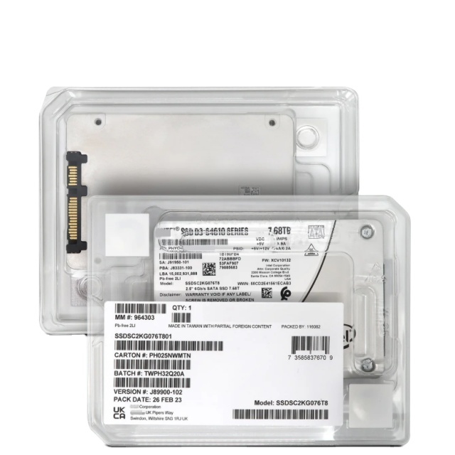 SSDSC2BX016T4 DC S3610 1.6TB MLC SATA III 6Gb/s SSD