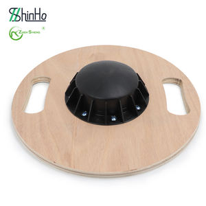 Fabricante de Zhensheng Durable antideslizante Venta caliente Diseño personalizado Tablero de equilibrio oscilante de madera circular - Product Image 6