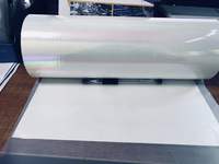 Feuille de marquage à chaud holographique arc-en-ciel anti-contrefaçon Bonedry 32cm*240m, à changement de couleur rouge-vert, pour impression de sécurité