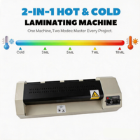 Plastifieuse A3 à froid et à chaud pour photos et documents, avec prise et tension standard australiennes
