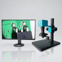 Microscope stéréo 3D 4K YB-330, microscope de mesure industriel pour l'inspection des défauts de composants électroniques, de matériel et de bijoux