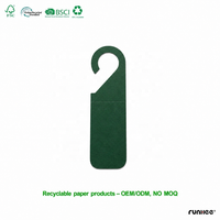 Panneau de porte en gros à suspendre, impression personnalisée, « Ne pas déranger », en carton kraft écologique, taille sur mesure