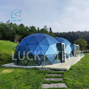 6 m7m cupola geodetica per <span class=keywords><strong>Glamping</strong></span> <span class=keywords><strong>di</strong></span> <span class=keywords><strong>lusso</strong></span> con pannello solido e vetro temperato in USA - Product Image 2