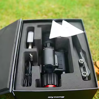 Dispositif de vision nocturne numérique HT-70LRF 850nm 5X-20X avec application WIFI, télémètre laser, monoculaire pour la chasse, optique