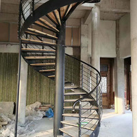 Moderne Treppenstufen mit Geländer-Layout, Fortschrittliche Gerade Stahlkonstruktion, Glas-Treppe