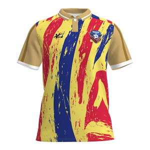 Completo Kit Abbigliamento Calcio in Poliestere: Maglie Casa e Trasferta con Stemma Personalizzato e Nomi Giocatori - Product Image 6