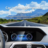 Reproductor Multimedia Estéreo para Auto con Radio y DVD, Compatible con Mercedes-Benz Clase C W204 S204, Pantalla de 8.8 Pulgadas, Carplay Inalámbrico, GPS, Bluetooth