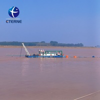 Drague à aspiration industrielle pour le dragage des voies navigables intérieures et la réhabilitation des canaux
