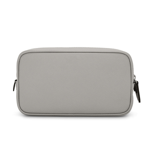 Customized Mens High Quality Double Zip PU Leather Toiletry Washbag - Product Image 6