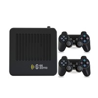 En Yeni G11 Pro Oyun Kutusu 4k HD Video Oyun Konsolu 30000+ Retro 3D Oyunlar 64GB 128GB 256GB 60000+ TV Sistemi Klasik Oyun Konsolu