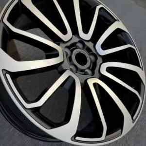 Kw Forged 19-22 Inch 5x120 Wheels Jantes en alliage d'aluminium noir brillant personnalisées pour RANGE ROVER HSE SPORT <span class=keywords><strong>SVR</strong></span> AUTOBIOGRAPHY - Product Image 6