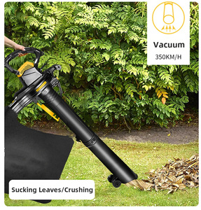 Souffleur portable domestique 3-en-1 de haute qualité et haute puissance 3800W réglable avec fonctions de soufflage, d'aspiration et de broyage - Product Image 6