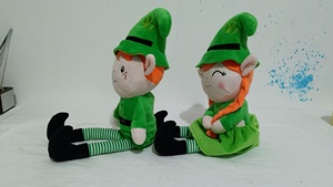 16 'tùy chỉnh búp bê sang trọng Saint Patrick của ngày Quà Tặng mềm phước lành búp bê <span class=keywords><strong>shamrock</strong></span> mong muốn sang trọng ELF bé gái Quà Tặng - Product Image 6