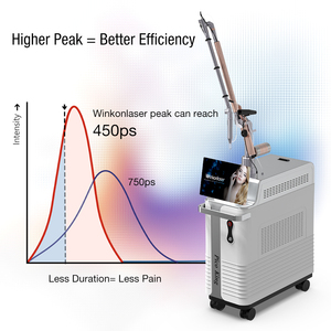 Máquina Profesional de Eliminación de Tatuajes con Láser de Picosegundos Nd Yag de 450Ps/500Ps, 1064nm 532nm - Product Image 4