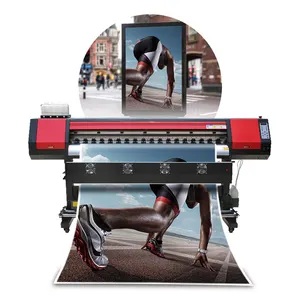 1.6米宽幅工业生态溶剂打印机，用于大幅面乙烯基和广告横幅布