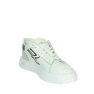 Zapatillas Deportivas para Hombre U Power UB20059 Blancas y Verdes de Lona, Zapatos Modernos - Product Image 5