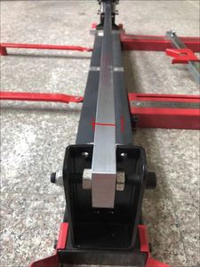 Coupe-carreaux manuel à positionnement laser infrarouge avec rail en acier de 2 cm d'épaisseur, haute précision, longueur de coupe maximale 800 mm, garantie 1 an - Product Image 2