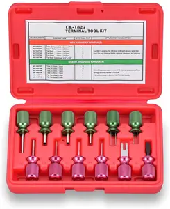 12 Pcs Universal Automotive Wire Electrical Terminal Release Connector Removal Tool Set