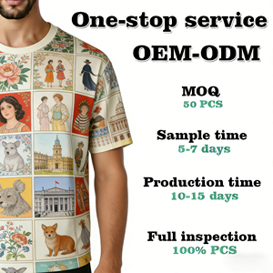 T-shirt Personalizzata da Uomo/Giovane a Manica Corta con Stampa, 120 Grammi, in Poliestere Eco-Friendly, Vestibilità Ampia Unisex, Anti-restringimento - Product Image 2