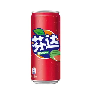 日本白桃Fant一种250毫升异国情调的饮料冷碳酸饮料