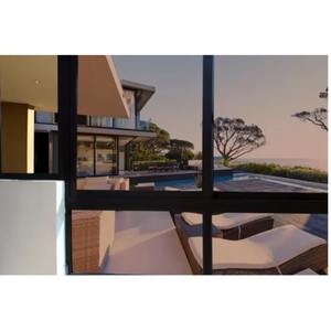 Film adhésif décoratif isolant thermique pour vitres de bâtiment, 2 couches, 99 % de rejet UV, effet miroir unidirectionnel, teinté solaire - Product Image 3