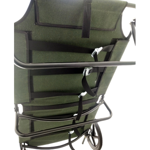 Harga pabrik ringan portabel 2-roda kursi pantai lipat 600D kain Oxford kondisi baru untuk hotel berkemah perjalanan memancing - Product Image 4