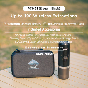 Machine à expresso portable 9-20 bars, auto-chauffante, rechargeable par USB-C, pour le voyage et le camping, OEM ODM - Product Image 4