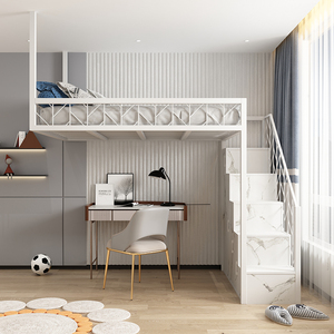 Modern design smeedijzeren eenpersoonsbed met opbergruimte, op maat gemaakte afmeting, stoffen bekleding, hondenkampbed, woonkamermeubilair - Product Image 5