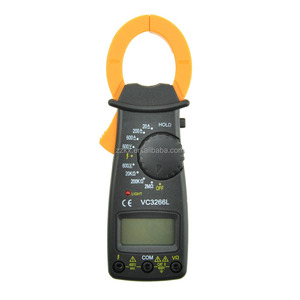 Pinza Amperimétrica Digital LCD Multímetro Voltímetro Ohmímetro Amperímetro VC3266L con Función HOLD - Product Image 5