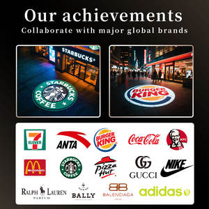 جهاز عرض Gobo بشعار مخصص خارجي مقاوم للماء 40 واط-W o أضواء إيقاف التحذير ، علامة متجر كشك - Product Image 4