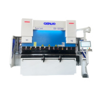 Presse plieuse CNC servo-hydraulique électrique WE67K 125T3200 ETC-16T 4+1 axes pour le pliage de tôles