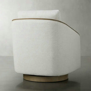 Modern <strong>Small</strong> Elegant Swivel <strong>Occasional</strong> Arm <strong>Chair</strong> Living Room 360 Degree Rotating Single Seater Sofa Accen <strong>Chairs</strong> for Farmhouse - Product Image 5