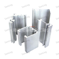 Profilé d'extrusion en aluminium personnalisé 6061 anodisé prix d'usine fournisseur chinois pour moules profilé de cadre en aluminium personnalisé