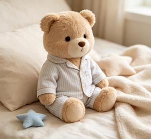 Orsacchiotto in <span class=keywords><strong>Pigiama</strong></span> Personalizzato OEM, Peluche Morbido Imbottito <span class=keywords><strong>con</strong></span> Logo Personalizzato - Product Image 5