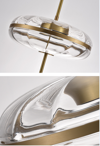 Lustre de Restaurant de conception Simple de lumière pendante en verre moderne nordique pour la décoration de magasin de vêtements de barre disponible <span class=keywords><strong>taille</strong></span> moyenne - Product Image 4