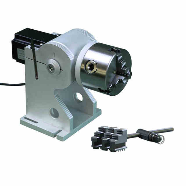Laser Engraving Machine Rotation Axis with Driver Fiber Laser Marking Machine Parts Rotary Shaft