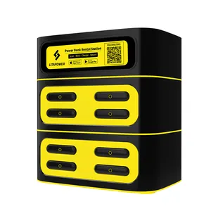 Mobile Phone Charging Vending Machine Commercial Type Shared Power Bank Rental Station Stackable Without Power Banks
